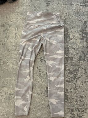 Athleta Camo High-Waist Leggings - Gray & White